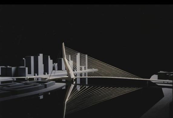 Erasmusbrug maquette 