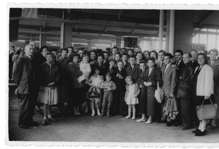 Foto uit privéalbum familie Lampen. September 1956. 