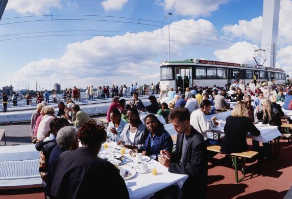 brunch erasmusbrug opening