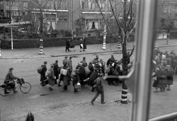 Razzia Rotterdam Le Fèvre de Montignylaan 1944 Grimeijer Hillegersberg
