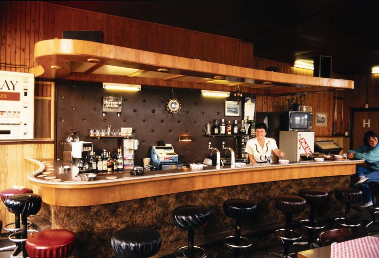 Interieurfoto van een café