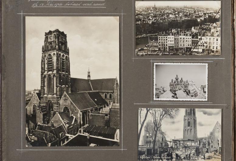 Pagina uit fotoalbum Kwaaitaal