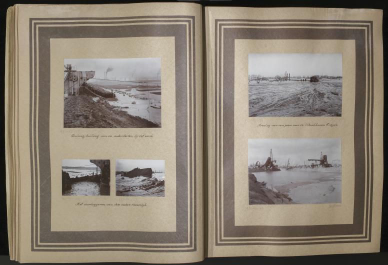 Een albumblad uit het gedenkboek voor Burgdorffer