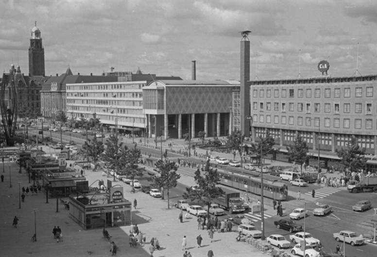 Coolsingel 1969, Collectie Ary Groeneveld