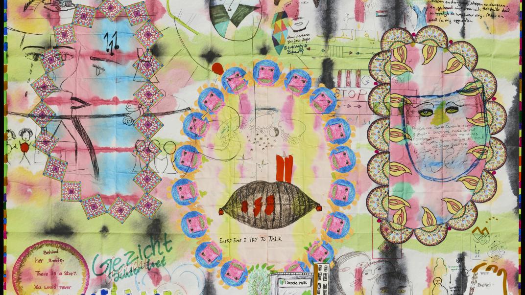 Face behind the face, 2024. Take-A-Way Collectief