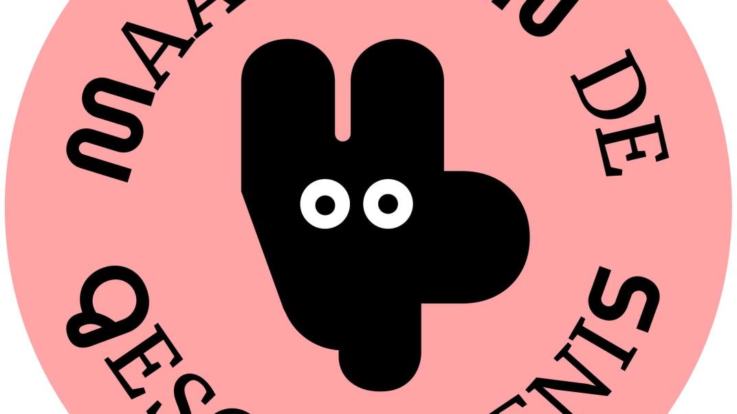 Roze logo van de maand vd geschiedenis